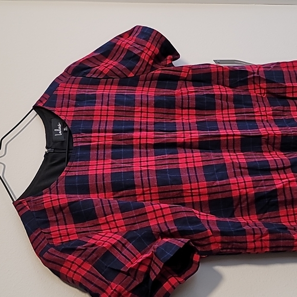 NWT Lulu's plaid t-shirt dress - Picture 2 of 5